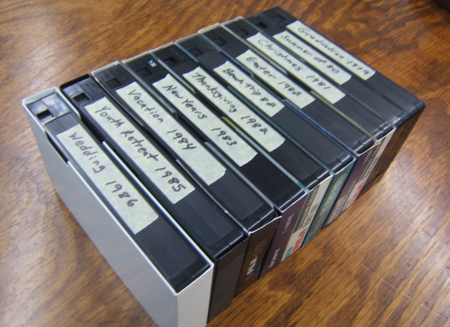 histoire cassette vidéo format